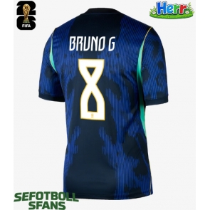 Brasilien Bruno Guimaraes #8 Bortatröja VM 2026 Kortärmad